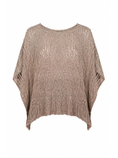 Mantella degradé cristalli in misto cotone D. Exterior | 622086MOCH